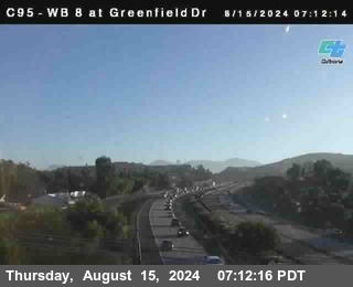 WB 8 at Greenfield Street