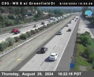 WB 8 at Greenfield Street