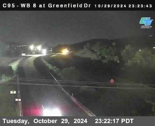 WB 8 at Greenfield Street