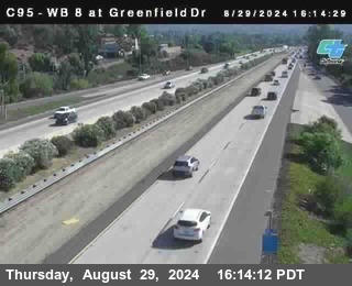 WB 8 at Greenfield Street