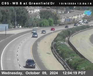 WB 8 at Greenfield Street