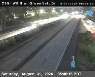 WB 8 at Greenfield Street