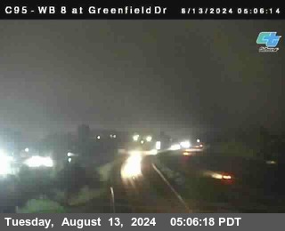 WB 8 at Greenfield Street