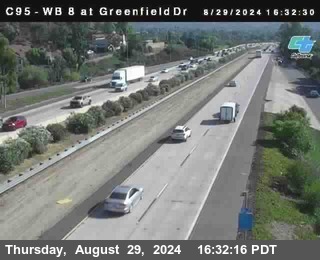 WB 8 at Greenfield Street