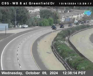 WB 8 at Greenfield Street