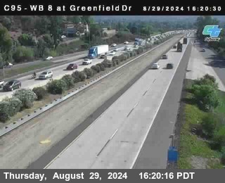 WB 8 at Greenfield Street