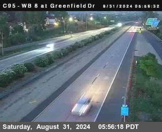 WB 8 at Greenfield Street