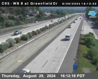 WB 8 at Greenfield Street