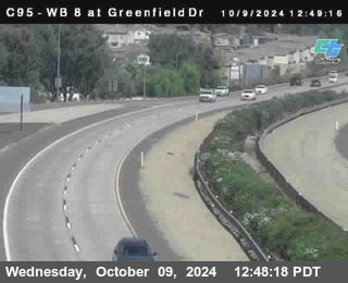 WB 8 at Greenfield Street