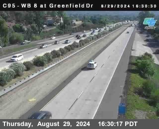 WB 8 at Greenfield Street