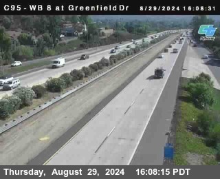 WB 8 at Greenfield Street