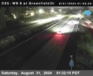 WB 8 at Greenfield Street