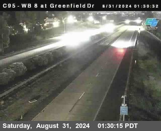 WB 8 at Greenfield Street