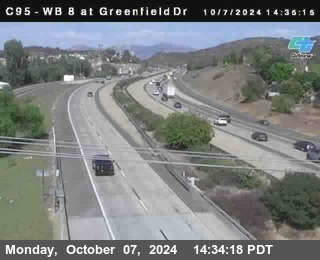 WB 8 at Greenfield Street