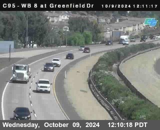 WB 8 at Greenfield Street