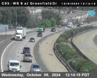 WB 8 at Greenfield Street