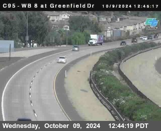 WB 8 at Greenfield Street