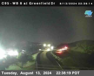 WB 8 at Greenfield Street