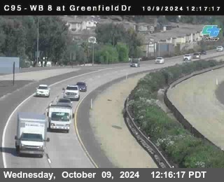 WB 8 at Greenfield Street