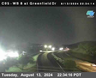 WB 8 at Greenfield Street