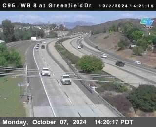 WB 8 at Greenfield Street