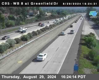 WB 8 at Greenfield Street