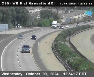 WB 8 at Greenfield Street