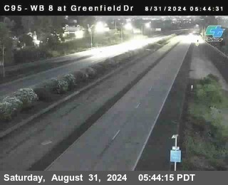 WB 8 at Greenfield Street