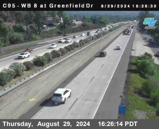 WB 8 at Greenfield Street