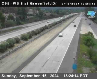 WB 8 at Greenfield Street