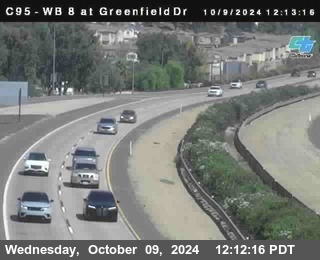 WB 8 at Greenfield Street