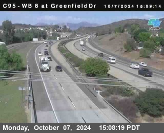 WB 8 at Greenfield Street