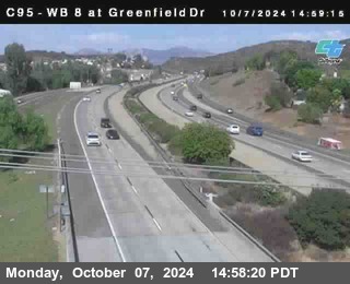 WB 8 at Greenfield Street