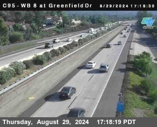 WB 8 at Greenfield Street