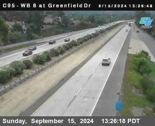 WB 8 at Greenfield Street