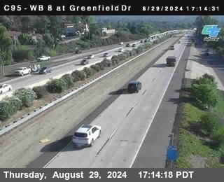 WB 8 at Greenfield Street