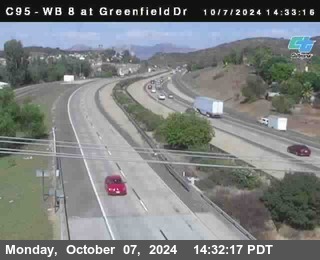 WB 8 at Greenfield Street