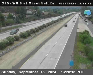 WB 8 at Greenfield Street