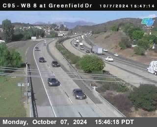 WB 8 at Greenfield Street