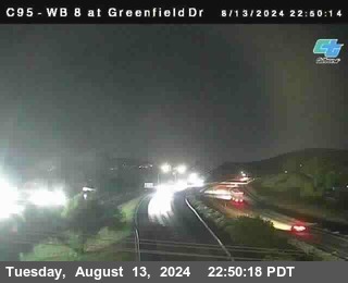 WB 8 at Greenfield Street