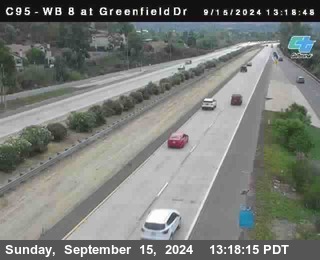 WB 8 at Greenfield Street