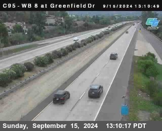 WB 8 at Greenfield Street