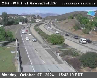 WB 8 at Greenfield Street