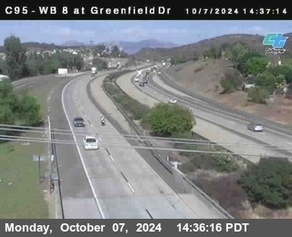 WB 8 at Greenfield Street