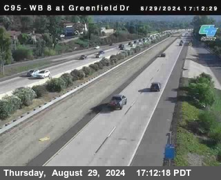 WB 8 at Greenfield Street