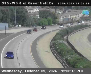 WB 8 at Greenfield Street