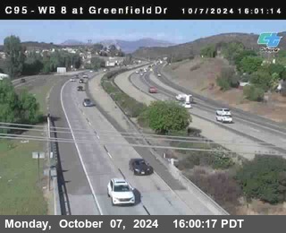 WB 8 at Greenfield Street