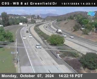 WB 8 at Greenfield Street