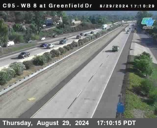 WB 8 at Greenfield Street