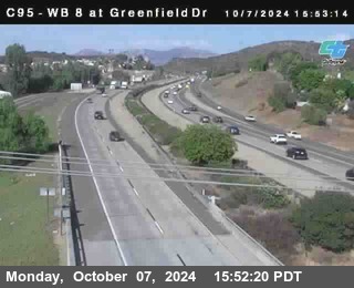 WB 8 at Greenfield Street